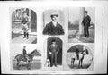 Old Print Jockeys Otto Madden T Loates C Wood M Cannon Cycling Madras 1899 19th
