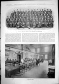 Print Warrant Officers Staff Sergeants Mess Fire Escape Drill Gun Drill 1899