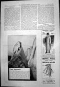 Old Print Summit Bishops Lithia Varalettes Mappin & Webbs Sheffield Cutlery1899