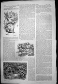 Old Print Treasure Hunter Hope Eric Shooting Crocodile Burma Native 1899 19th