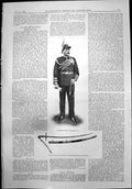 Old Brig Gen Macdonald Sword Honour T Nickalls Gatwick Handicap 1899 Victorian