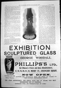 Old Print Holocaustes Accident Horses Leg Phillips Potters Sculptured Glass1899