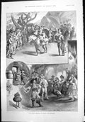 Old Forty Thieves Drury Lane F Terry Don Pedro J Neilson Rosalind 1899 19th