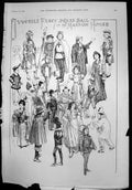 Old Juvenile Fancy Dress Ball Mansion Ho Mrs Oliphant Yacht Zivolo 1899 19th