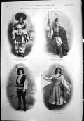 Old Forty Thieves Drury Lane Herbert Campbell D Leno Nellie Stewart1899 19th