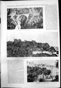 Old Mentone St Louis Bridge Cap Martin Hotel Sospel Fontan Roya 1899 Victorian