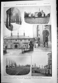 Old Stables Geo Lambton Bedford Lodge Newmarket Front Yard Drive1899 Victorian