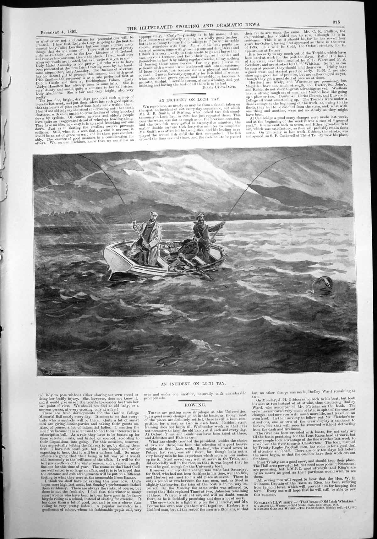 Old Incident Loch Tay Orange Girl I Could Endure Doubt No Longer 1899 Victorian