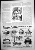 Old New County Club Ladies Tea Room Mappin & Webbs Princes Plate 1899 Victorian