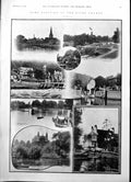 Old River Thames Scenes Shepperton Miss Lena Atwell Marguerite 1904 0 20th