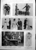 Antique Old Print Garden Lies St James'S Theatre Winnie Brooke Widow 1904 20th
