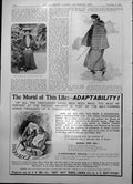 Original Old Antique Print Miss Maitland Scottish Golfer A Member Prince'S 1904