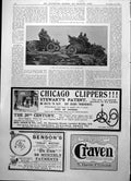 Antique Print A 3000 Mile smobile Tour At Land'S End Cars Automobiles 1904