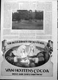 Old Antique Print Feeding Deer In The Highlnds Scotland Turnips Red 1904 20th