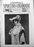 Antique Print Frontispiece Miss Topsy Sinden Dancer Pas Seul Cingalee 1904 20th