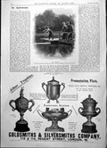 Old Print Miss Newham Who Took Part In Fly Bait Casting Championship 1904 20th