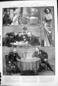 Old Print Tenth Man W Somerset Maugham Globe Theatre Arthur Bourchier1910 20th