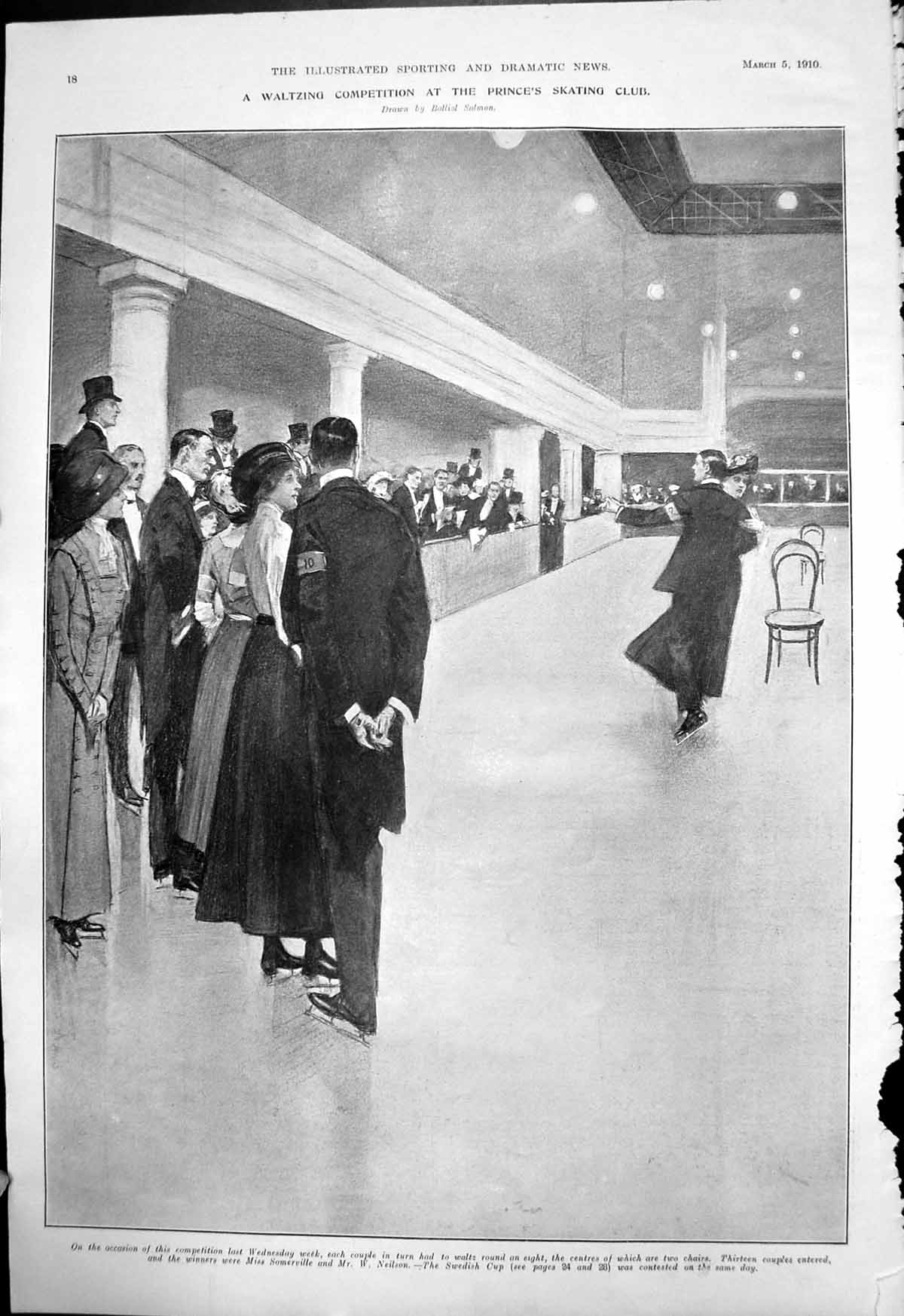 Old Dancing Princes Skating Club Sherborne Hockey Rabbit Shooting 191 20th