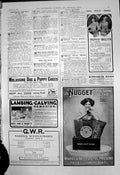 Antique Print Novo Belts Nugget Polishing Outfit Cordings Waterproofs 1910 20th