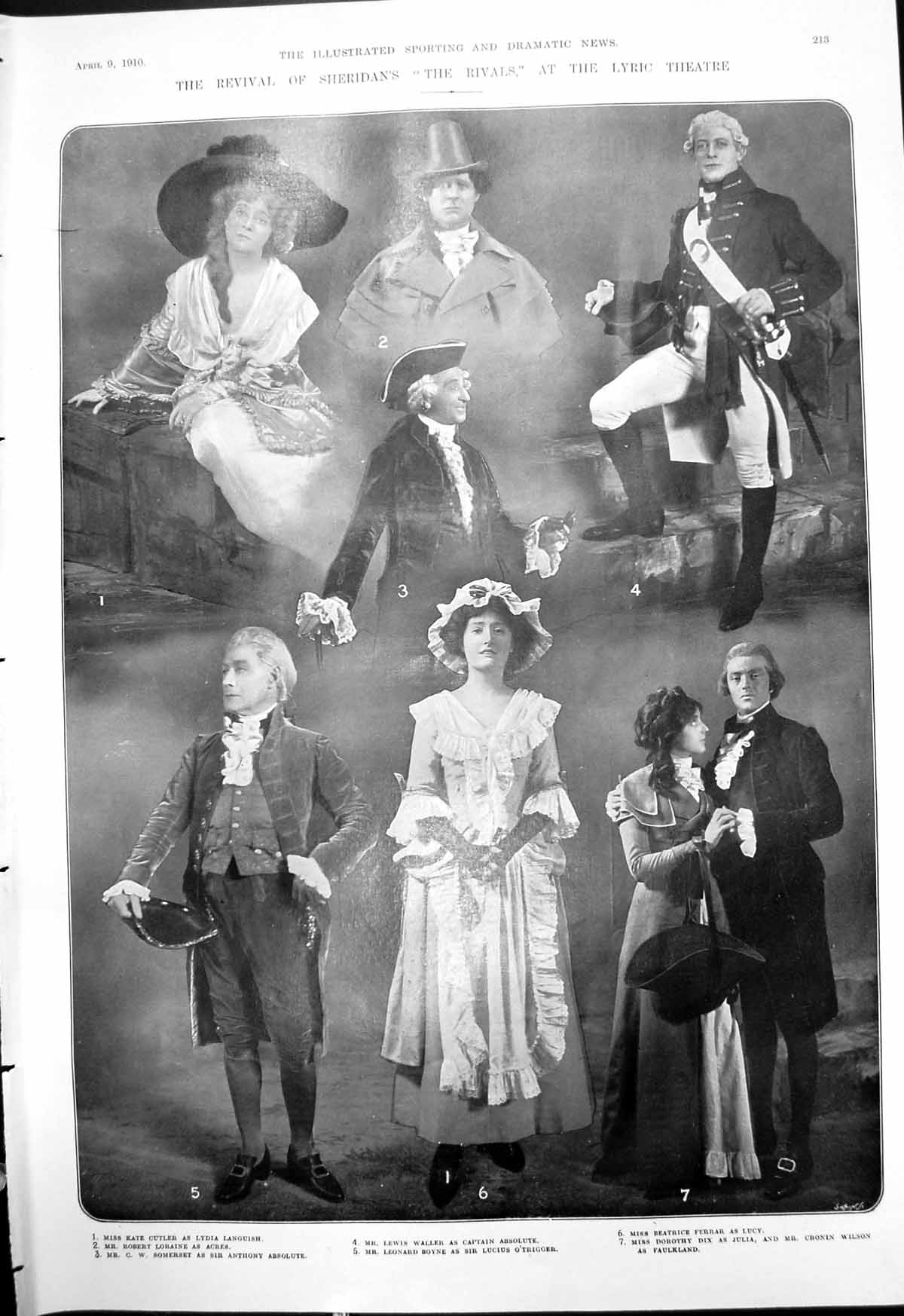 Old Rivals Lyric Kate Cutler Robert Loraine C Somerset Leonard Boyne1