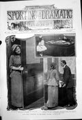 Antique Print Alias Jimmy Valentine Comedy Theatre Alexandra Carlisle 1910 20th