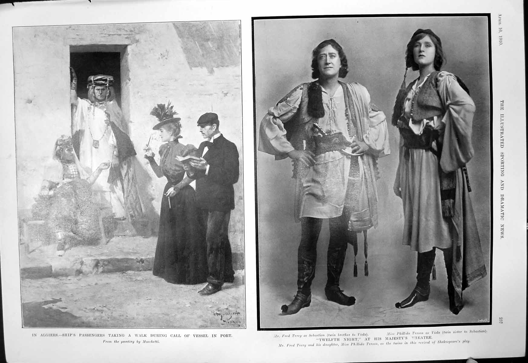 Old Algiers Marchetti Twelth Night Peasant Life Ireland Turf Fuel 191 20th