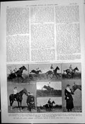 Antique Print Bath Point Point Meeting Hinton Bath Mr Bennett Baron V 1910 20th