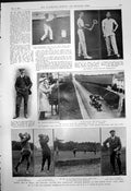 Old Tennis C Bruce C Williams Hants Isle Wight Golf Naked Truth 1910 20th