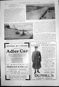 Antique Print Brooklands Meeting R Lisle Briton Car P Stirling Brazier 1910