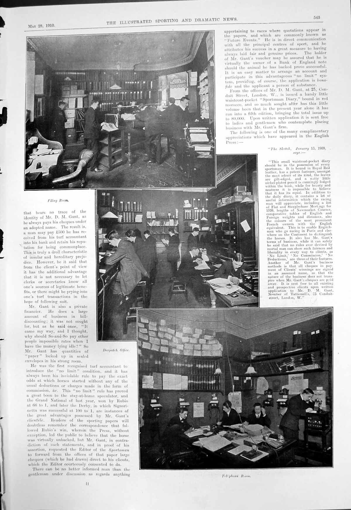 Old Filing Room Despatch Office Telephone Room Feeding Fish Sheep 191 20th