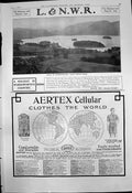 Old L & N W R Derwentwater Aertex Cellular King Edwards Derby 19O9 19 20th