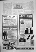 Old Antique Print GCasket Theodore Roosevelt Dollond Prism Binocular 1910 20th