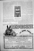 Old Memorial Capt Webb Channel Swimmer Reducine Medecine Horses 1910 20th