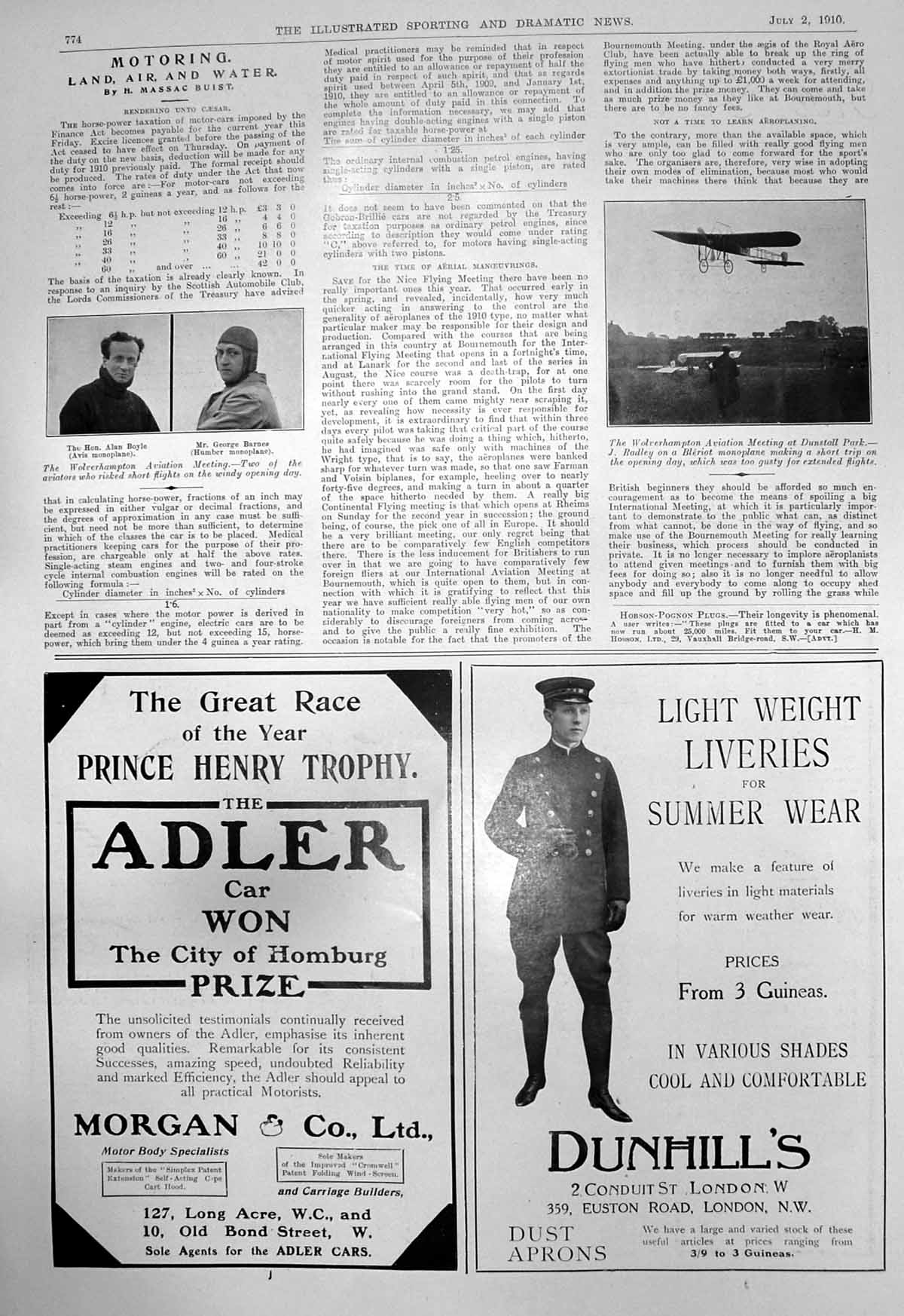 Old Wolverhampton Aviation A Boyle G Barnes J Radley P Diamond Co 191 20th