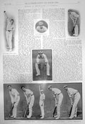 Old Eton V Harrow Cricket Hillyard Wilson Fowler Jameson Hopley 1910 20th