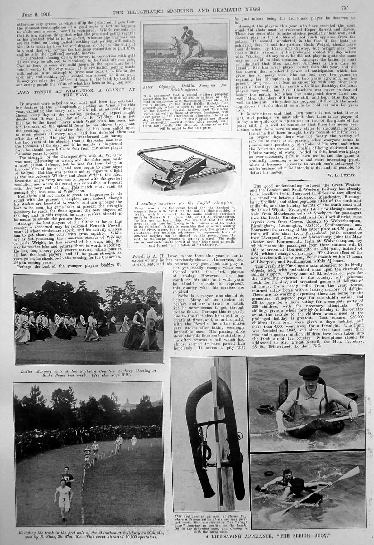 Old Sleigh Buoy Archery Stoke Marathon Salisbury Vienna Sport Moose19 20th