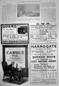 Old Second Cruiser Squadron North Sea Goerz Camera Cambus Whisky1910 20th
