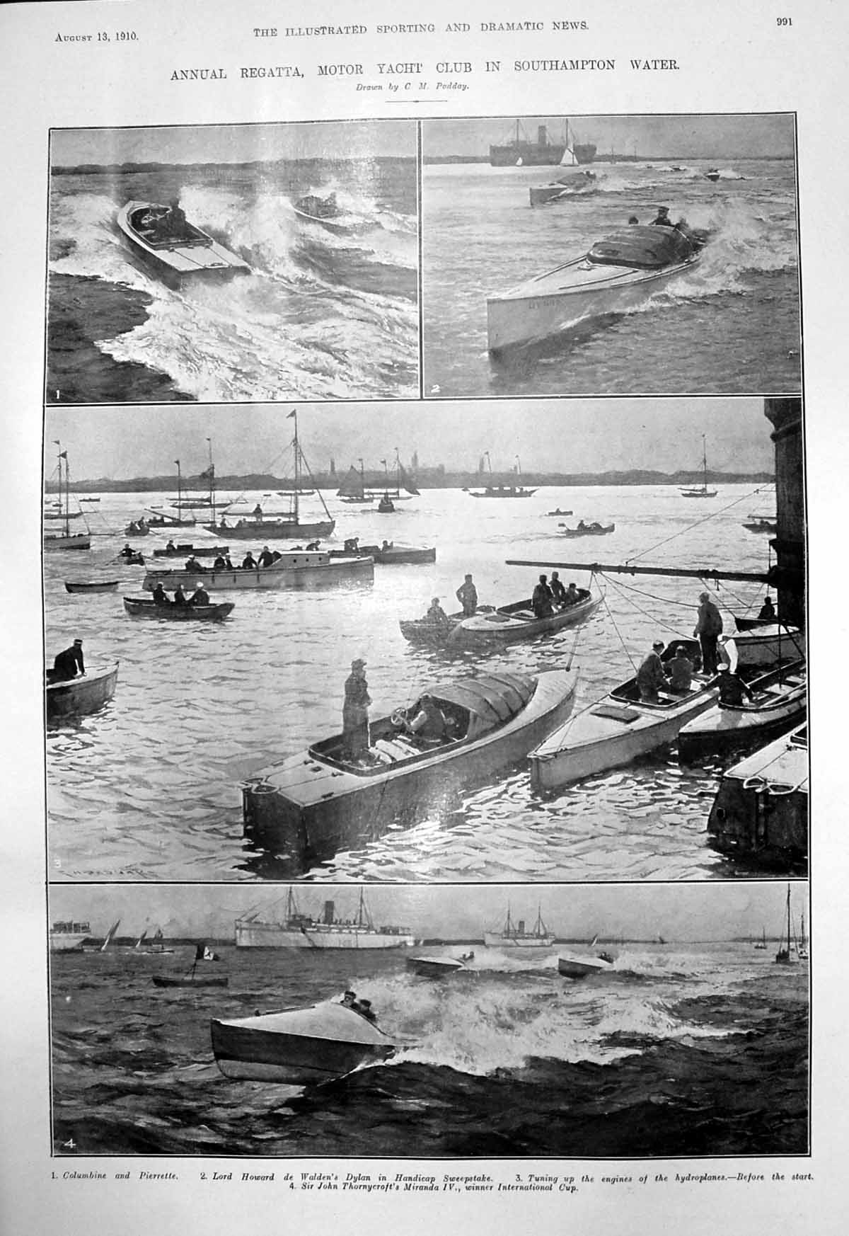Old Regatta Yacht Club Southampton Its Way They Have Navy Cricket 191 20th