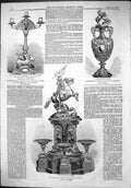 Old 1862 Royal Hunt Cup Queen'S Vase Ascot Horse Racing Trophys Sport Victorian