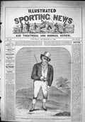 Old Antique Print 1862 Portrait Henry Barnet Pedestrian Sport Man Garrard 19th