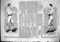 Old Antique Print 1862 Portrait Young Drew Nobby Porter Boxing Men Sport 19th