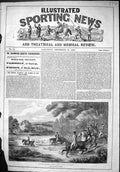 Antique Old Print 1862 Stag Chase Through River Thames Hunting Sport Hounds