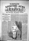 Old Antique Print 1863 Portrait John Meakin Nottingham Hurdle Sport Man 19th