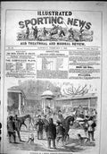 Old Antique Print 1863 Tattersall'S Monday Afternoon Auction Sale Horses 19th