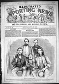 Old 1863 Bain Stroke Lambeth Crew Carter Hopkins Chapman Hill Coxswai Victorian