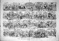 Old 1863 Transport Spectators Return Epsom Downs Horse Racing Sport M 19th