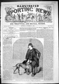 Original Old Antique Print 1863 Portrait William Seward Famous Dog Venture 19th