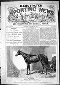 Antique Old Print 1863 Portrait Lioness Winner Cesarewitch Horse Race Sport