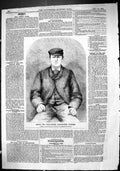 Original Old Antique Print 1863 Portrait Kelly Manchester Pugilist Boxing Sport