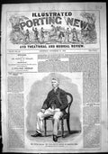 Antique Old Print 1863 Portrait Mr Peter Taylor Backer Sporting Men Whitaker